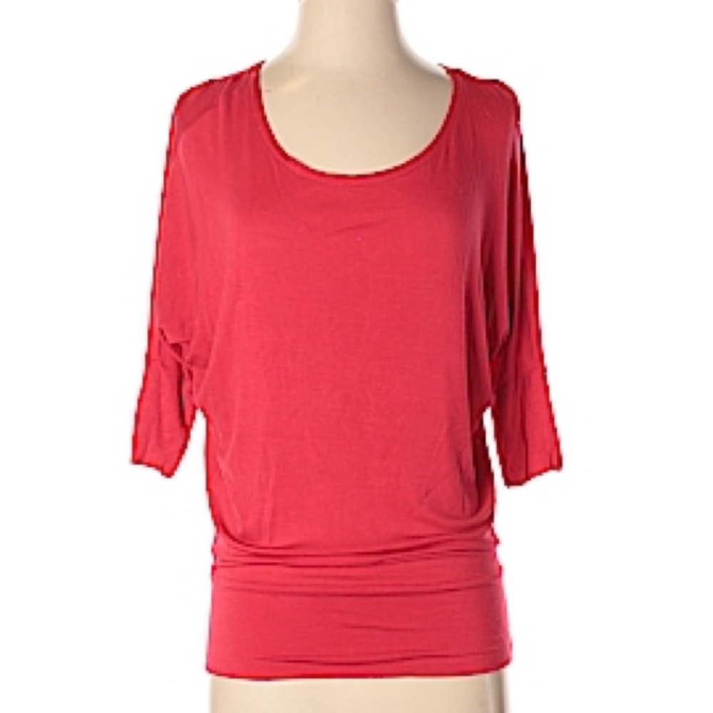 Off Shoulder Red Zenna Comfy Top